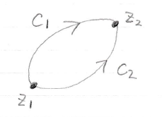 コーシーの積分定理 経路